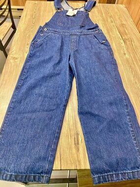Iron and Resin Denim Overalls / Made in USA / Women’s XS